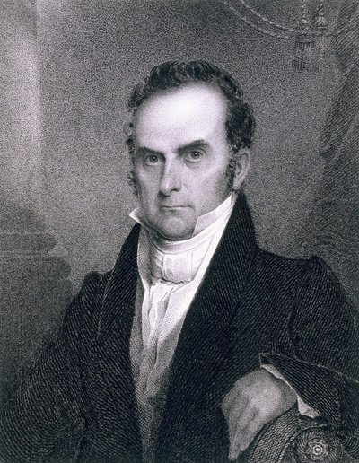 Daniel Webster (1782-1852) by James Barton Longacre